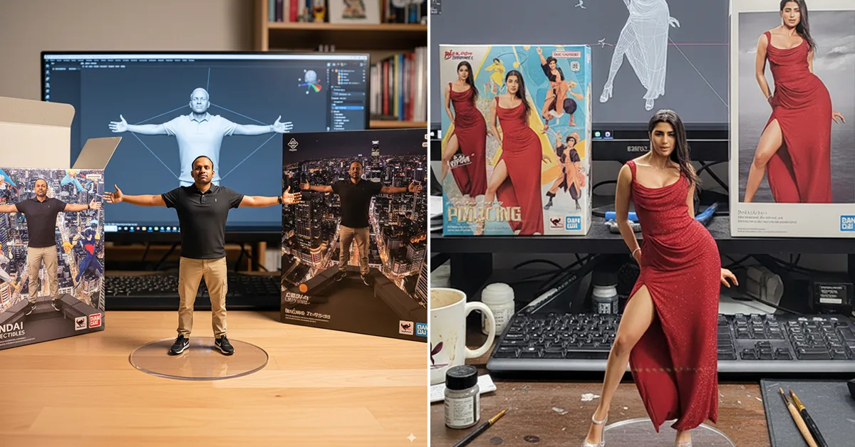 nano banana ai 3d figurines